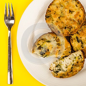 Cooked Vegetarian Bubble And Squeak Cakes