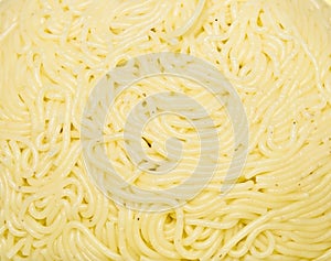 Cooked vermicelli pasta