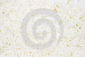 Cooked white rice background