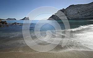 Cookers Beach in the town of Aguilas