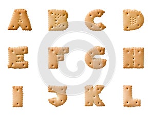 Cookie alphabet