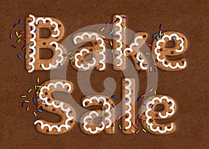 Cookie Art Bake Sale Graphic