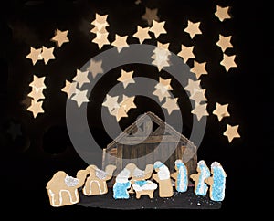 Cookie Nativity Scene