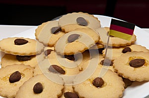 Cookies with almonds gluten freen