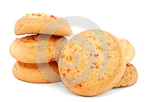 Cookies with candied fruits