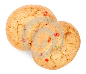 Cookies with candied fruits