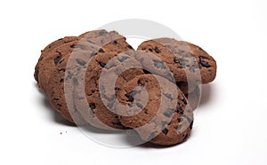 Cookies with chocolate