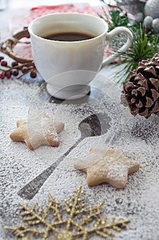 Cookies and Coffee for Santa Claus