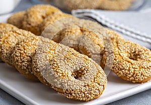 Cookies of El Fitr Islamic Feast. Egyptian cookies \