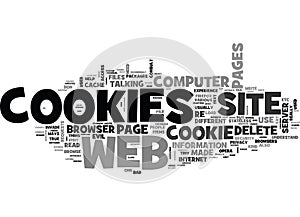 Are Cookies Evil What Service Do Cookies Perform In A Web Browser Word Cloud