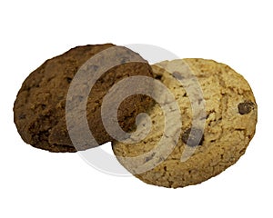 Cookies isolated on white background - Easy to cut