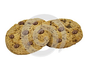 Cookies isolated on white background - Easy to cut