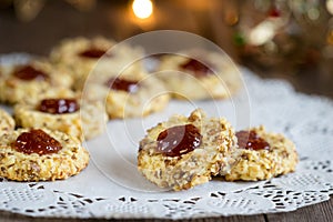 Cookies with jam