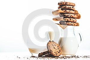 Cookies and milk.