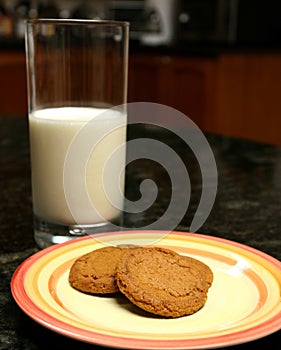 Cookies and milk
