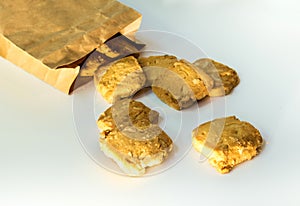 Cookies in a paper bag