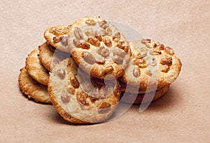 Cookies with peanuts