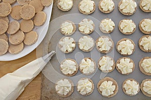 Cookies with Piped Frosting