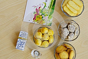 Cookies served specially on Eid Mubarak.