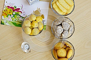 Cookies served specially on Eid Mubarak.