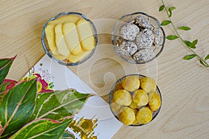 Cookies served specially on Eid Mubarak.