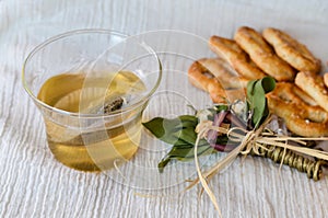 Cookies and tea