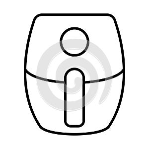 cooking air fryer appliance icon vector for graphic design, logo, website, social media, mobile app, UI illustration