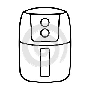 cooking air fryer appliance icon vector for graphic design, logo, website, social media, mobile app, UI illustration