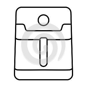 cooking air fryer appliance icon vector for graphic design, logo, website, social media, mobile app, UI illustration