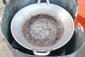 Cooking Deep Fried Insects