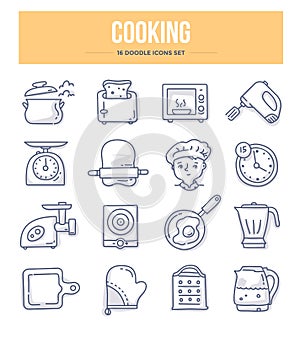 Cooking Doodle Icons