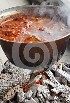 Cooking Fish Soup