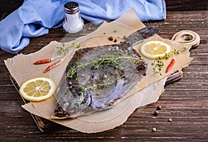 Cooking flounder fish