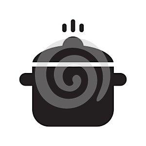 Cooking glyph flat vector icon