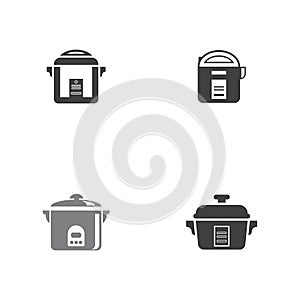 Cooking icon template vector