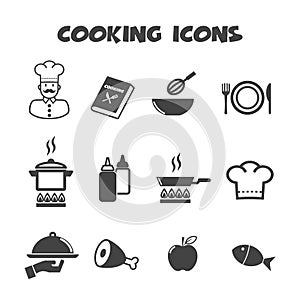 Cooking icons