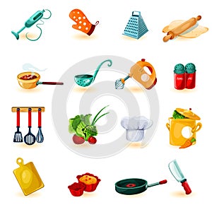 Cooking Icons Set