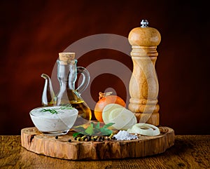 Cooking Ingredients in Still Life