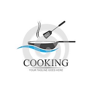 cooking logo symbol illustration design template