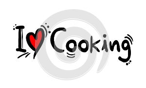 Cooking love message