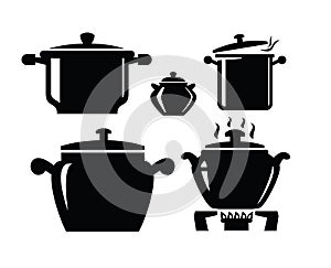 Cooking pan icon