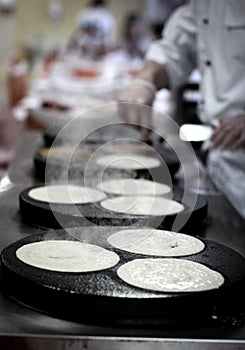 Cooking pancakes, baking pancakes, toasted pancakes