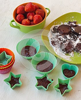 Cooking pastilles of strawberries