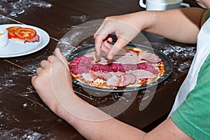 Cooking Pizza