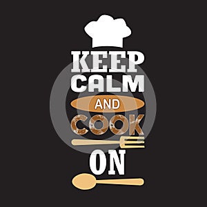 Cooking quote and saying good for print collections