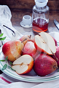 Cooking with Red Bartlett Pears