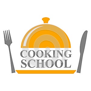 Cooking school logo design