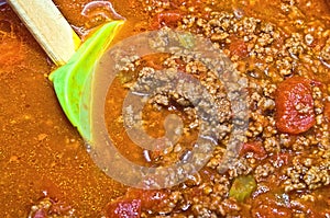 Cooking Spaghetti Sauce