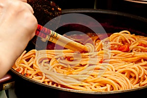 Cooking Spaghettis