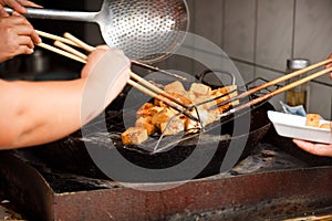 Cooking Stinky Tofu